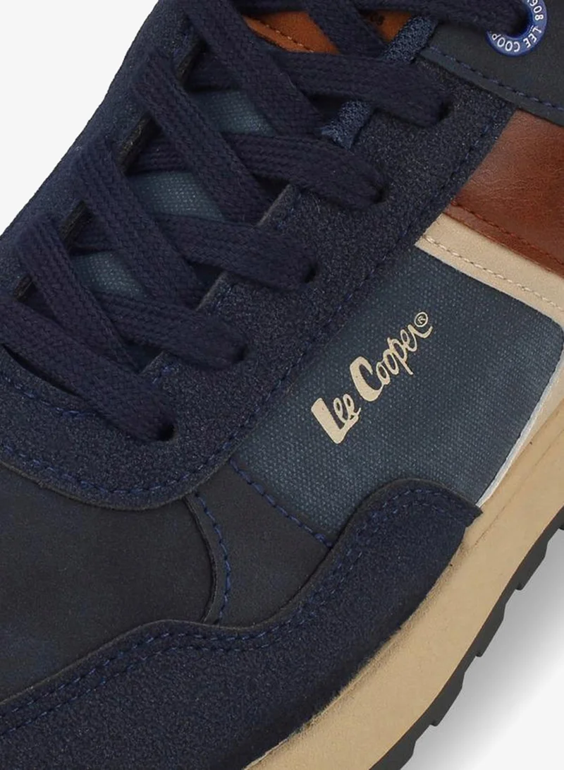 Lee Cooper NAVY Men Lace-Up Ankle Sneakers for Men | Best Price UAE