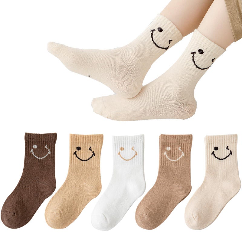 Children’s Socks – MN 22-60, Size L (17-20cm, Ages 6-8), Cotton, Breathable, 3 Pairs