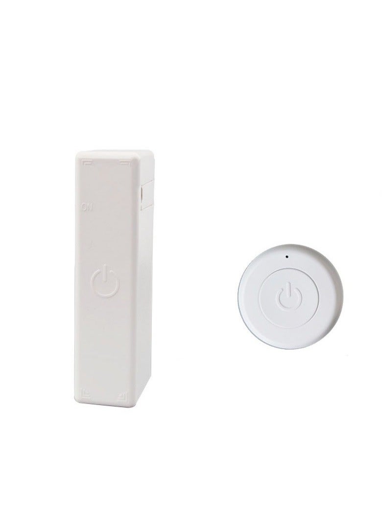 Arabest قطعة أثرية للتحكم عن بعد في إطفاء الضوء، مفتاح ذكي للتحكم عن بعد لاسلكي، ملصق مجاني للإزالة، مفتاح كسول بجوار السرير - Image 1