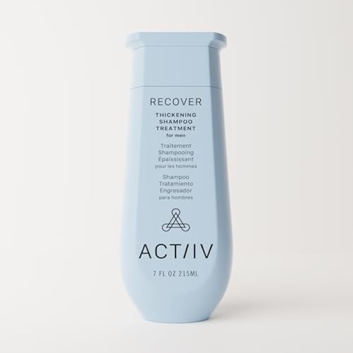 ACTIIV Recover Thickening Shampoo Treatment For Men | Supports the Appearance of Fuller, Healthier-Looking Hair, Supports Scalp Health, Plant-Based, Color-Safe, Vegan,All Hair Types - Image 2