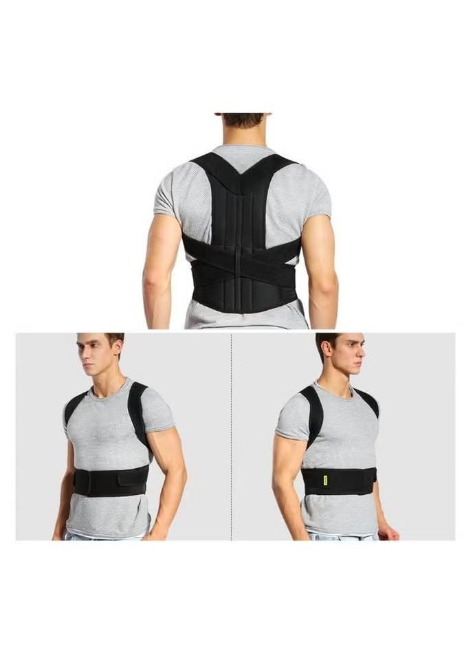Hicomony Back Support Belt Posture Corrector for Men, Orthopedic Corset, Lumbar and Column Brace  - Image 3