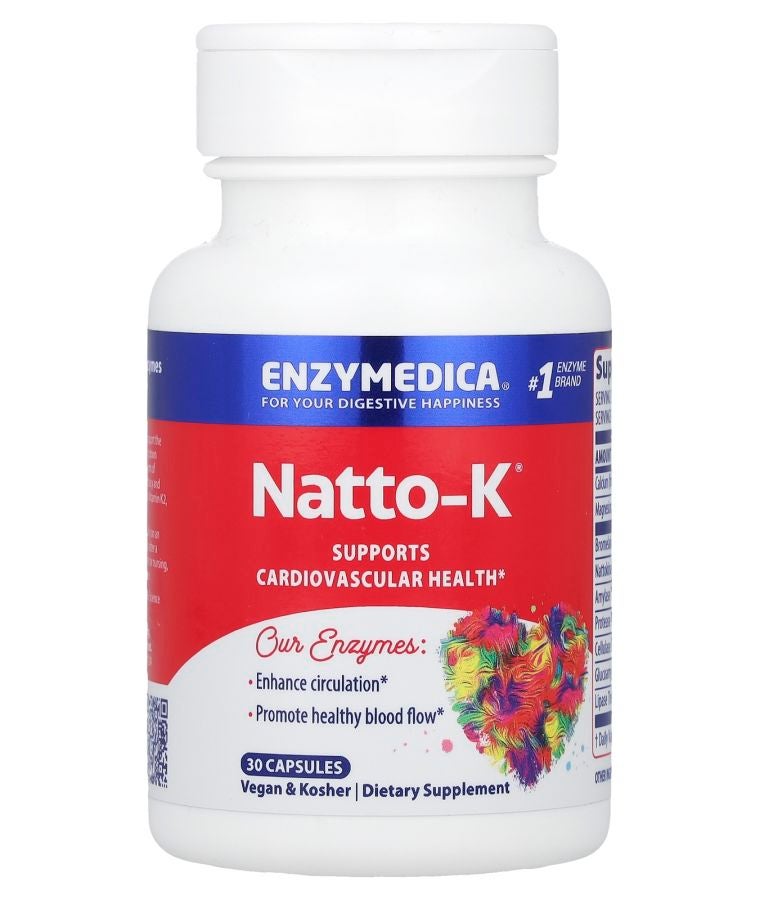 ENZYMEDICA Natto-K® 30 Capsules