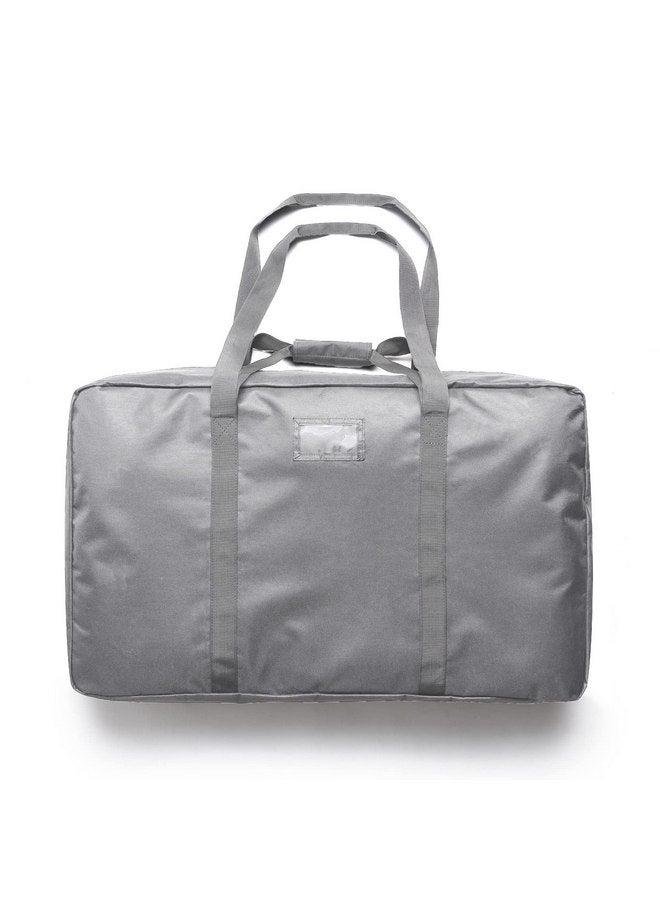 JumpOff Jo JumpOff Jo - Travel Bag and Transport Tote for Kids & Adults, Features Two Durable Carrying Handles & an Adjustable Shoulder Strap Tote Bag, with a Drawstring Dust Bag & Personalized Name Tag - Grey  - Image 1