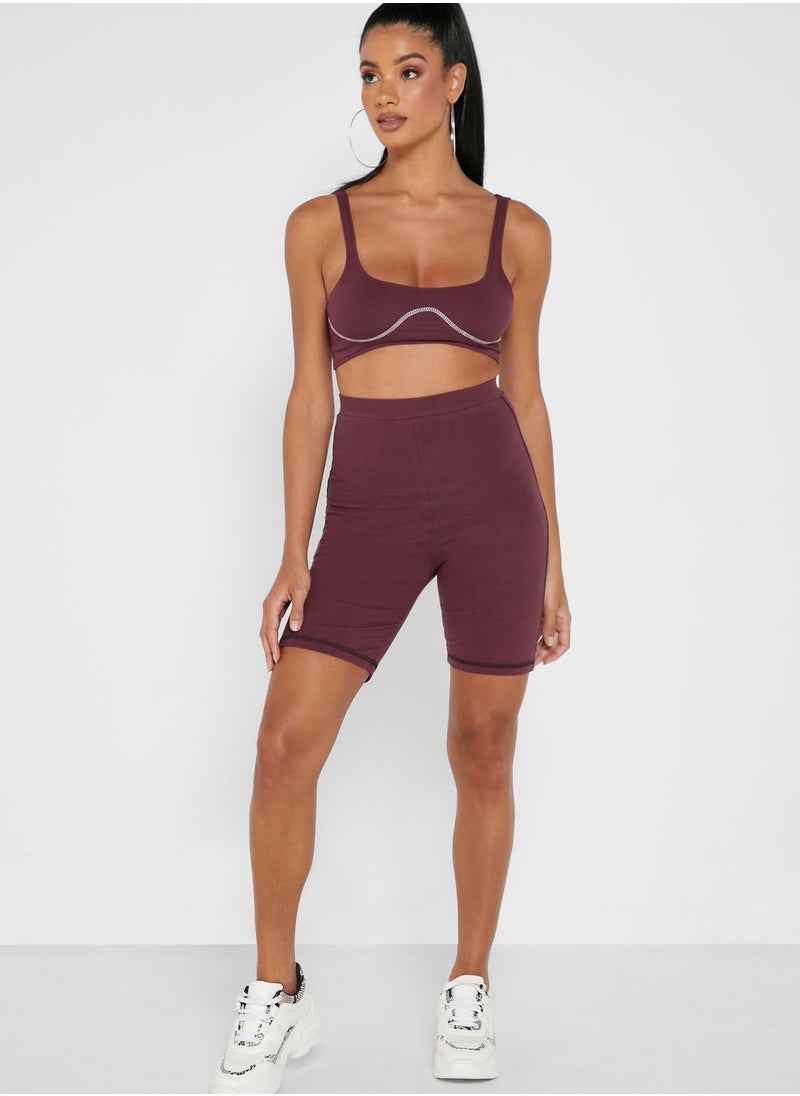 PUBLIC DESIRE - Basic Cycling Shorts - Image 1