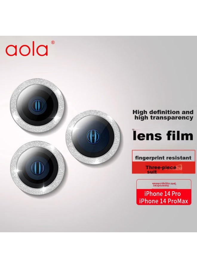 Australian Wave Aolang, Apple 14 Pro Max Lens Protector, Apple Iphone 14 Pro/14 Pro Max Metal Lens Tempered Glass Protective Film, High-definition, No Case Interference, Anti-scratch Film, - Image 2