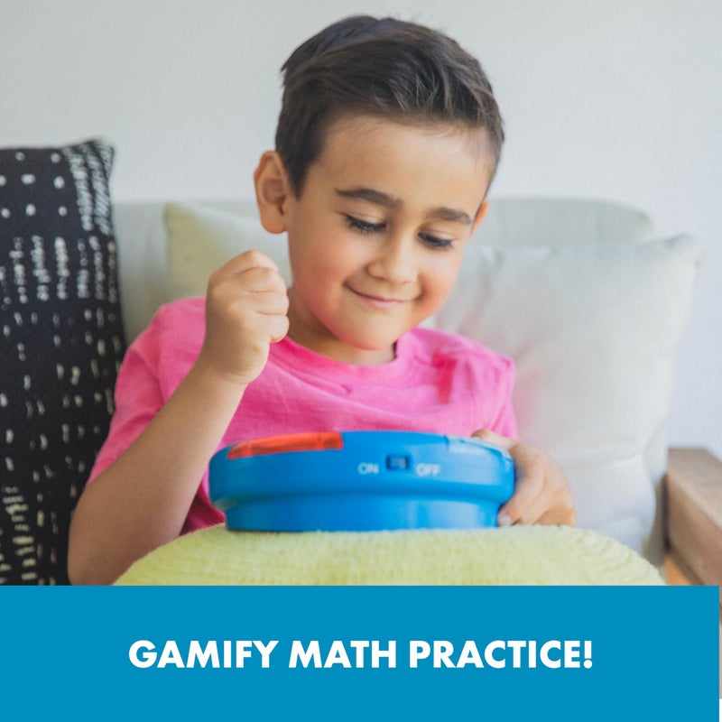 Educational Insights Math Slam - Interactive Math Games, Basic Algebra Game for Learning Addition and Subtraction, Handheld Kids' Electronics, Self Teaching STEM Learning Tools for Kids Ages 5+ - Image 4