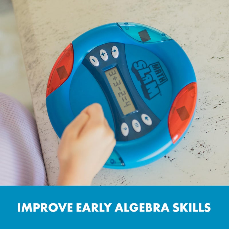 Educational Insights Math Slam - Interactive Math Games, Basic Algebra Game for Learning Addition and Subtraction, Handheld Kids' Electronics, Self Teaching STEM Learning Tools for Kids Ages 5+ - Image 5