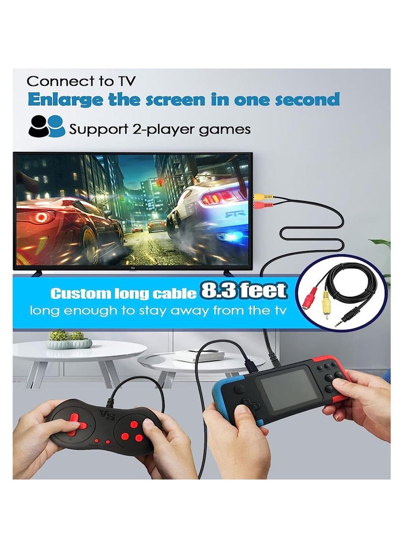 SUP X8M 666 in 1 Game Console Mini Handheld Game Consoles 3.0 Inch Screen Display Video Game Machine Support 2 Player Black - Image 4