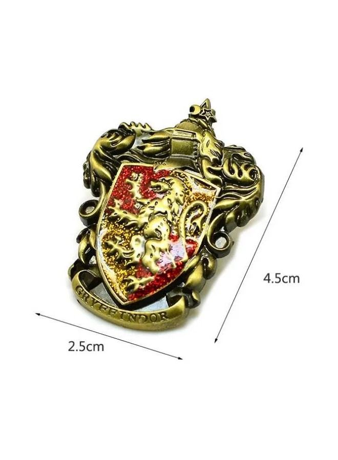 Y&D 5-Piece Harry Potter College Stereo Logo Badge With Wooden Box Set - Image 5