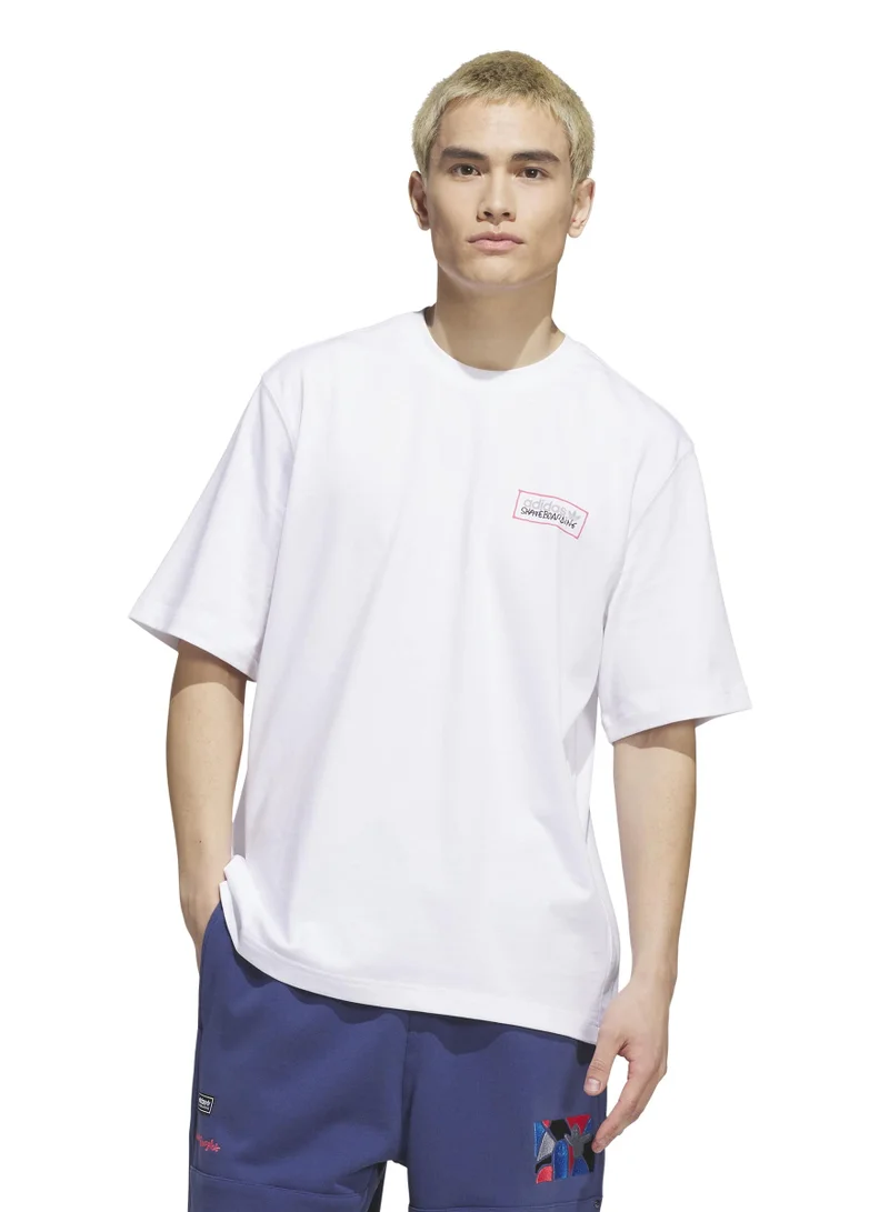 اديداس Skateboarding X Mark Gonzales Modernist T-Shirt