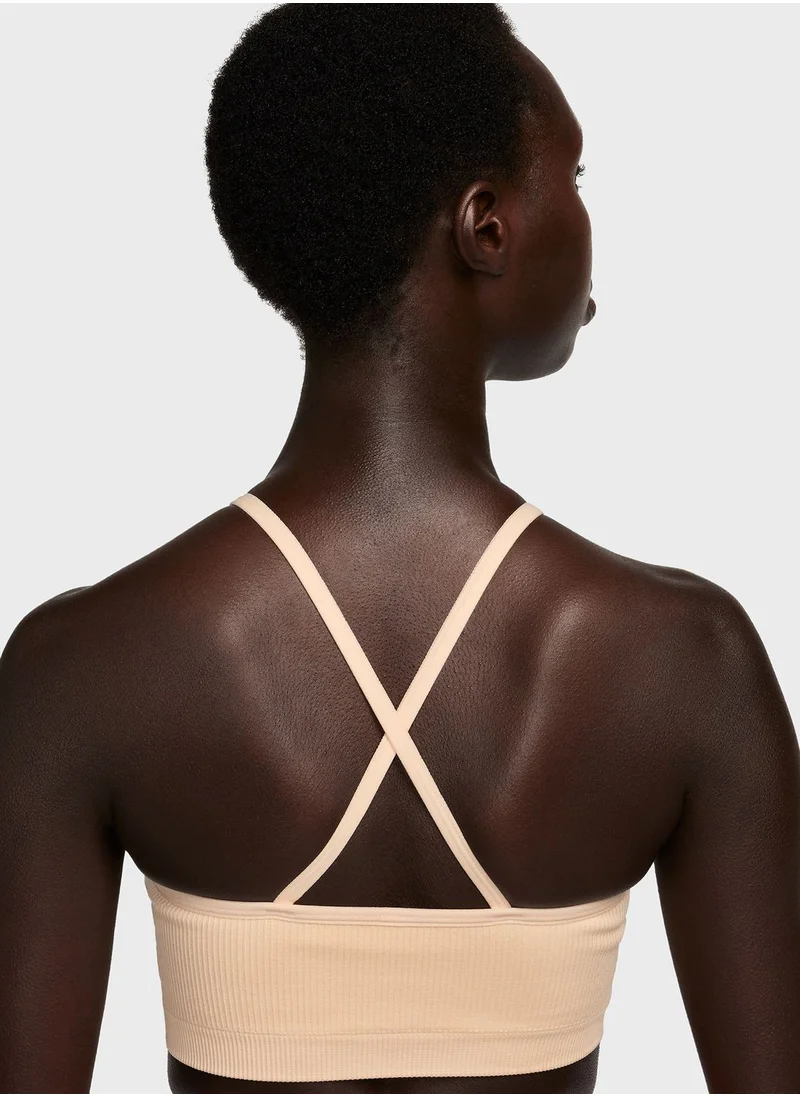Nike Seamless Indy Ribbed Sports Bra