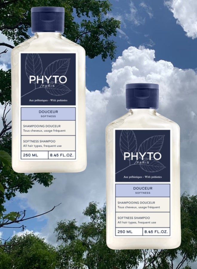 Phyto 2 Pieces Phyto Paris Softness All Hair Type Shampoo 250ML - Image 1
