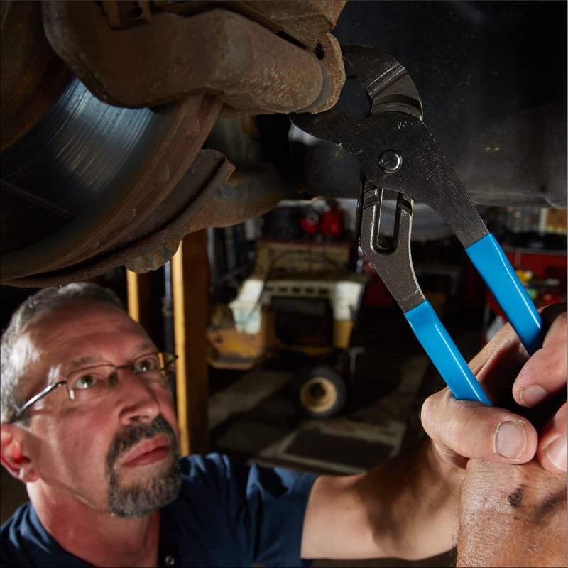 Channellock مجموعة كماشة تشانيلوك للسان والأخدود TG-1-2 قطعة، مفصل منزلق، فولاذ كربوني عالي - 9.5 بوصة، 12 بوصة - Image 3