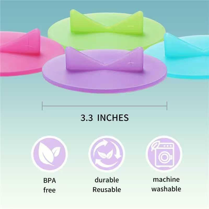 KUNNV 4 Pack Mason Jar Fermentation Lids Silicone Airlock Lids for Wide Mouth Mason Jars (AirLock) - Image 5