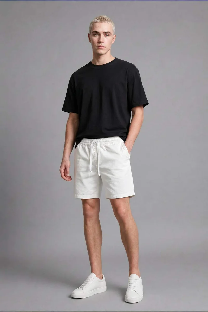 ديفاكتو Baggy Fit Bermuda
