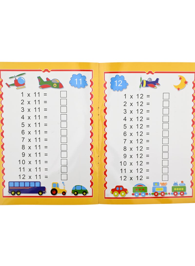 اكتب وامسح وتعلم جدول الضرب انجليزي - Image 3