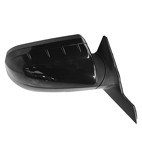 TRQ مرآة جانبية يمينية TRQ مع تسخين بدون ذاكرة مع غطاء أسود للجانب الراكب متوافقة مع فورد تورس 2008-2009 وميركوري سابل FO1321311 - Image 3