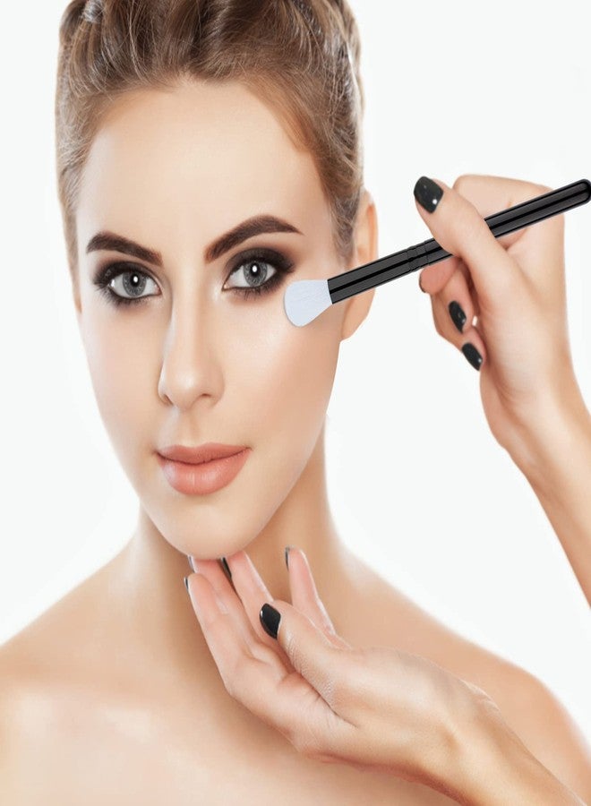 Urtlia 4Pcs Extension Eyelash Shampoo Brushes Cleansing，Urtlia Fluffy Lash Eye Shadow Wash Makeup Brush Set - Image 3