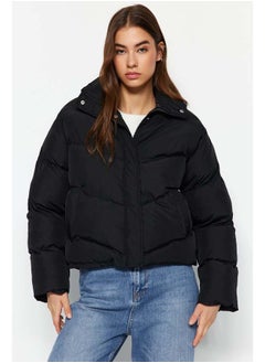 trendyol Black Regular Water Repellent Puffer Jacket TWOAW24MO00048  - Image 1