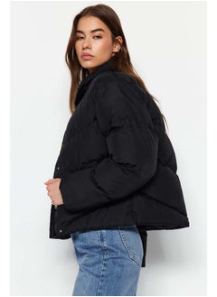 trendyol Black Regular Water Repellent Puffer Jacket TWOAW24MO00048  - Image 3