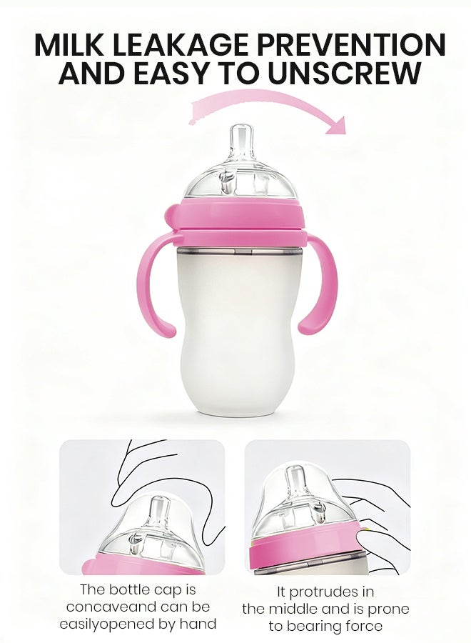 أيلا واحد من بلاك ناتورال فايل بوتلي، Soft and Squezy، Easy to Clean، Dual Ani Colic Putt Butte Baby، Infants and Neworn 240ML - Image 4