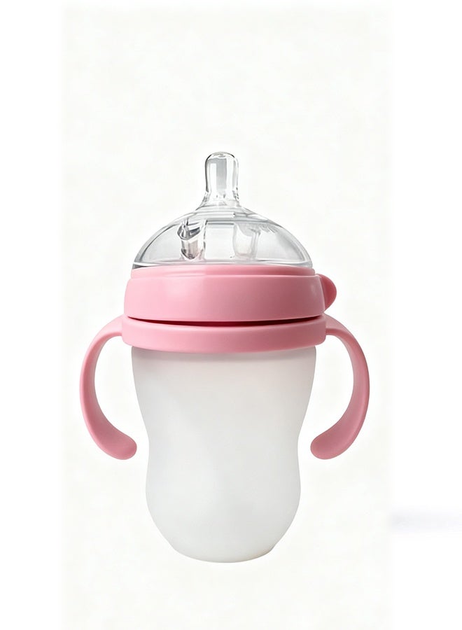 أيلا واحد من بلاك ناتورال فايل بوتلي، Soft and Squezy، Easy to Clean، Dual Ani Colic Putt Butte Baby، Infants and Neworn 240ML - Image 1