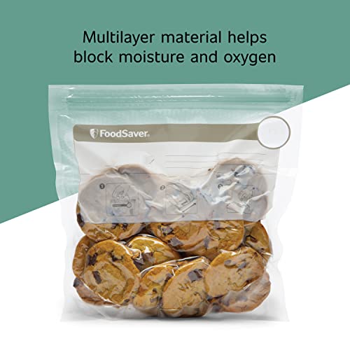 FoodSaver 1-Quart BPA-Free Multilayer Construction Vacuum Zipper Bags - Image 4