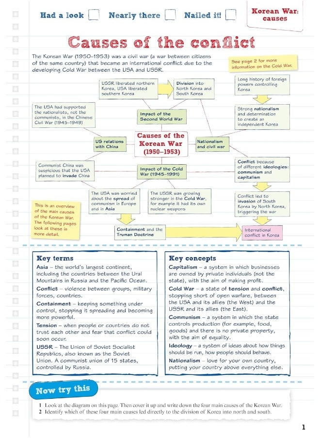 null - Pearson REVISE AQA GCSE (9-1) History Conflict and tension in Asia Revision Guide and Workbook: for home learning, 2022 and 2023 assessments and exams - Image 1