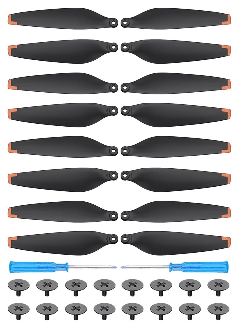 نجم ستايل 16 قطعة من المراوح Mini 4 Pro/Mini 3 Pro، لملحقات DJI Mini 4 Pro/Mini 3 Pro شفرات بديلة سريعة التحرير أجنحة دعامات - Image 1
