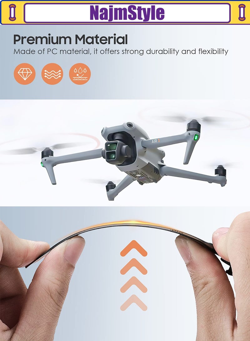 نجم ستايل 16 قطعة من المراوح Mini 4 Pro/Mini 3 Pro، لملحقات DJI Mini 4 Pro/Mini 3 Pro شفرات بديلة سريعة التحرير أجنحة دعامات - Image 5