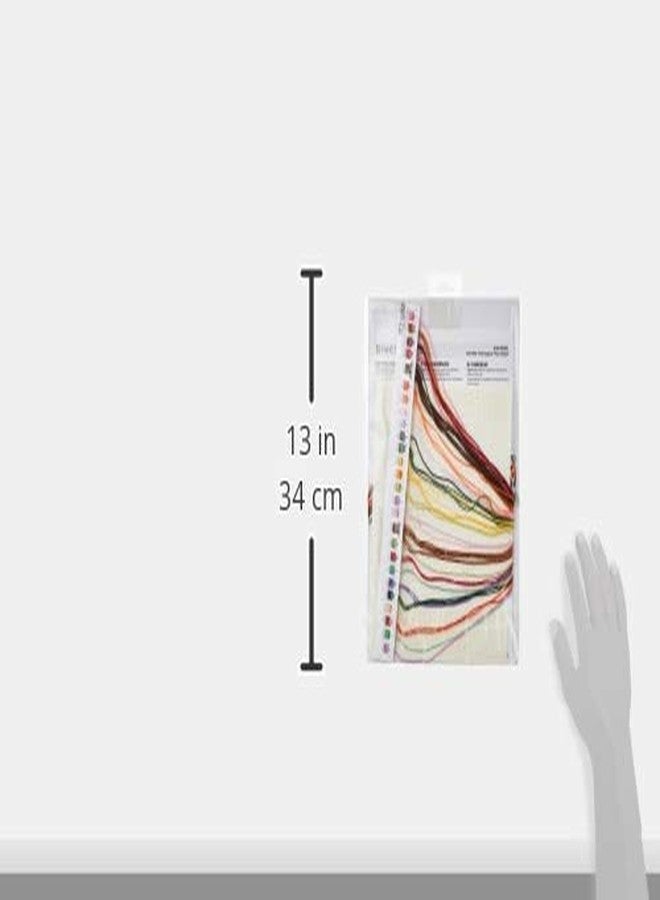 Dimensions 'Ever After' Counted Cross Stitch Kit Personalized Wedding Gift, 18 Count Ivory Aida Cloth, 12'' x 5'' - Image 3