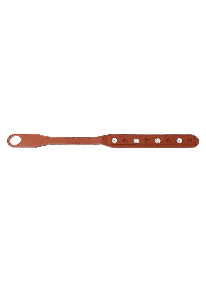 Thoraya - Cello End Pin Holder Strap Leather Cello Endpin Anchor Non Slip Strap for Practice and Performance Brown - Image 1