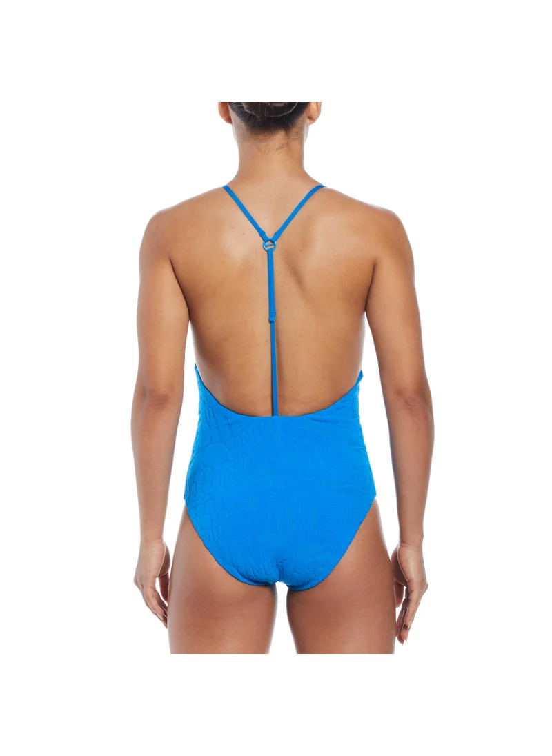 Nike Women's Swim Retro Flow T-Back One-Piece Swimsuit