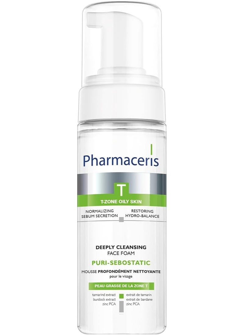 Pharmaceris Pharmaceris Puri-Sebostatic Deeply Cleansing Face Foam, 150ml  - Image 1