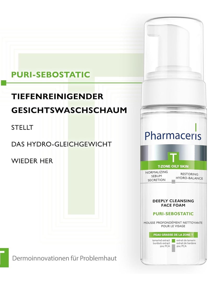 Pharmaceris Pharmaceris Puri-Sebostatic Deeply Cleansing Face Foam, 150ml  - Image 2