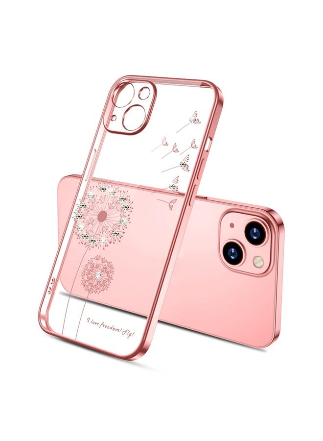 اس-توب جراب لهاتف iPhone 14 Plus مصنوع من مادة TPU مطلية بالكهرباء من مادة الهندباء الماسية - Image 1