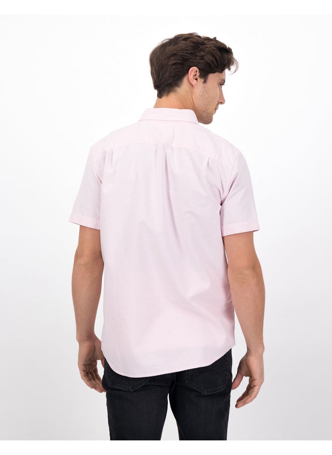 American Eagle - AE Classic Fit Oxford Short-Sleeve Button-Up Shirt - Image 1