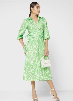 ELLA Printed Shift Dress  - Image 4