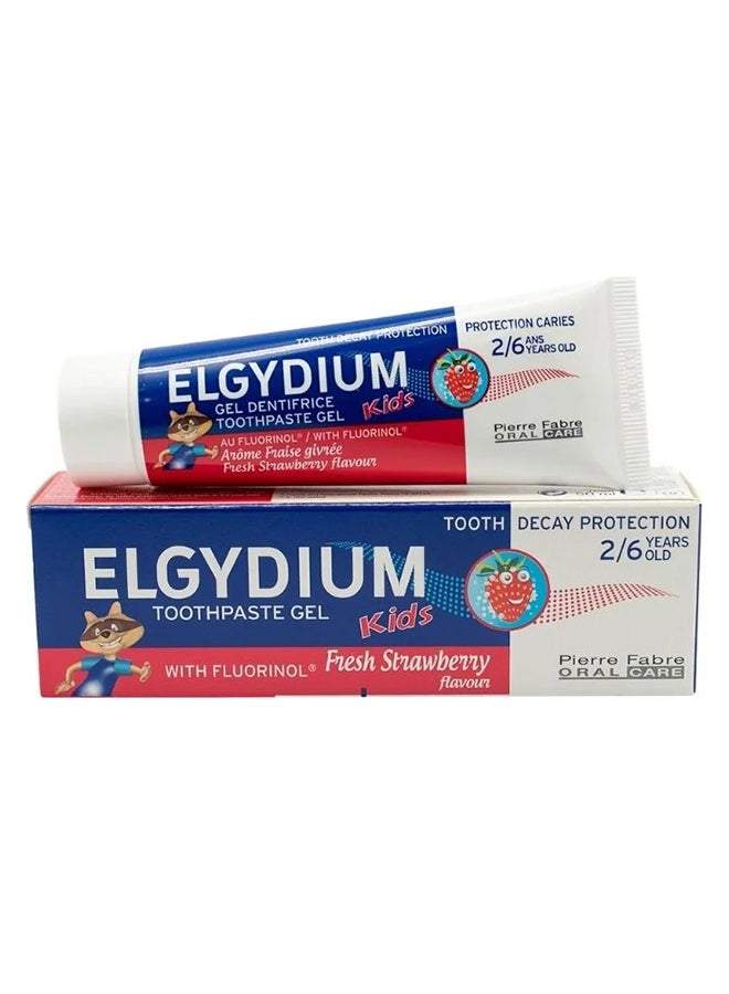 إلجيديوم الجيديوم - علاج تسوس الأسنان - قش طازج للأطفال 50 مل