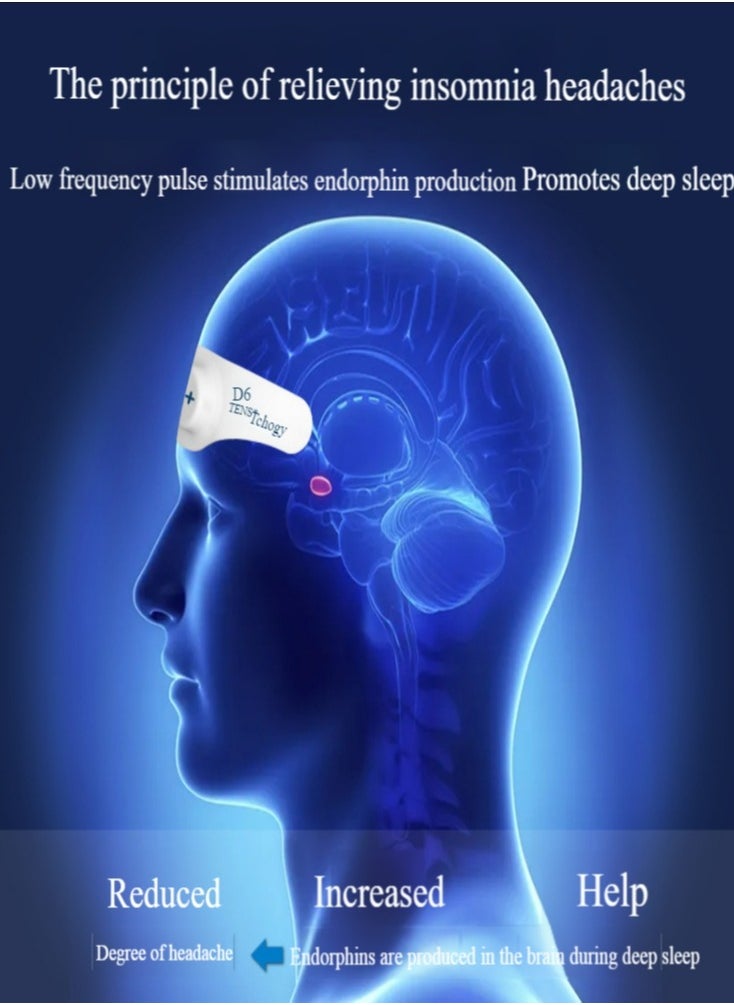 Healife Sleep aid, electric microcurrent massager that relieves headaches and migraines and helps reduce symptoms of overexertion  - Image 3
