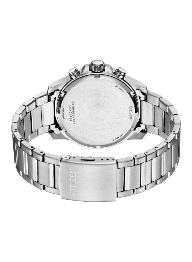 سيتيزن Men's Stainless Steel Strap QUARTZ MEN Watch AN3690-56E - 44 mm