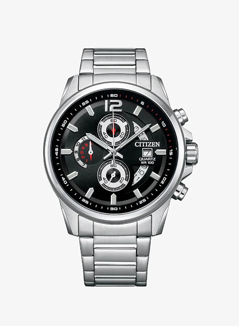 CITIZEN Men's Stainless Steel Strap QUARTZ MEN Watch AN3690-56E - 44 mm