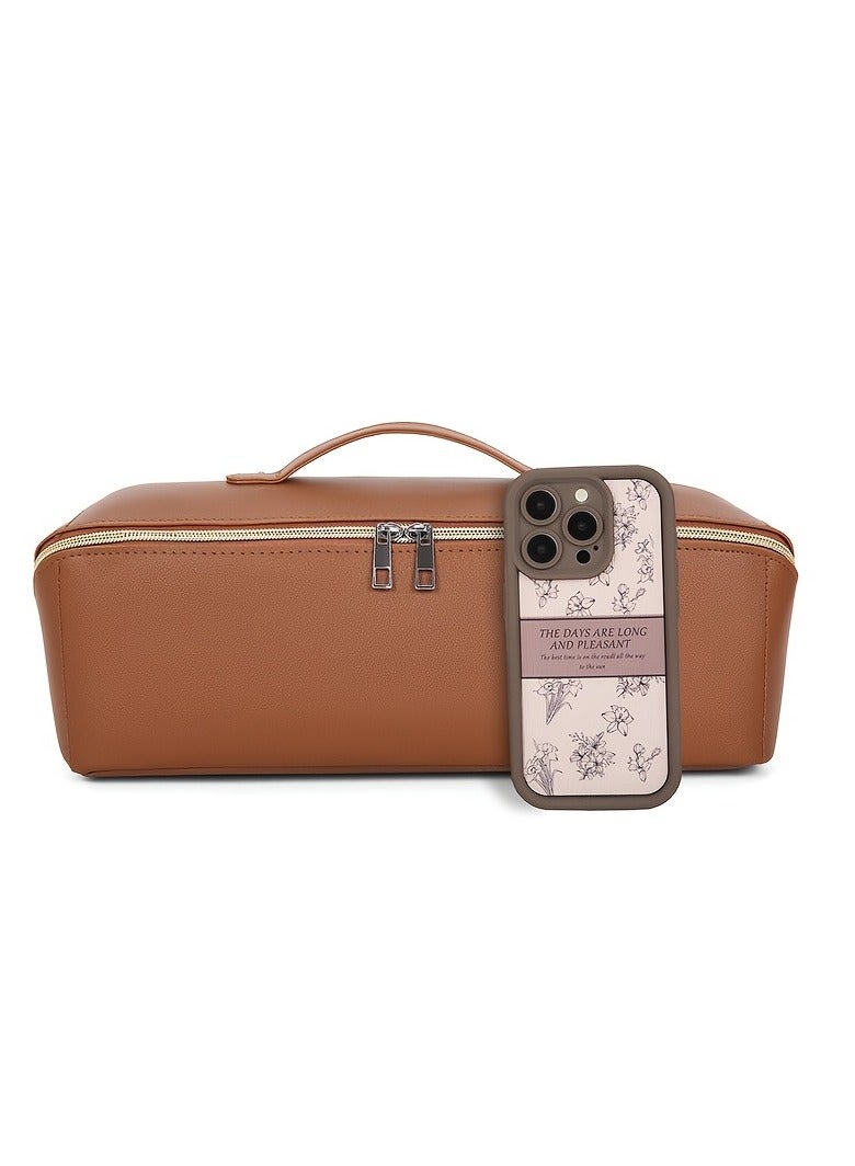 Portable Hair Dryer Storage Bag, Travel Pouch for Hair Dryers, Curling Iron Storage Case - Image 5