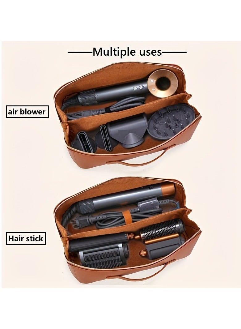 Portable Hair Dryer Storage Bag, Travel Pouch for Hair Dryers, Curling Iron Storage Case - Image 3