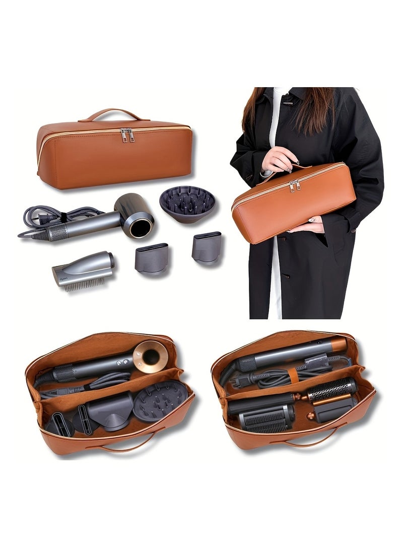 Portable Hair Dryer Storage Bag, Travel Pouch for Hair Dryers, Curling Iron Storage Case - Image 1