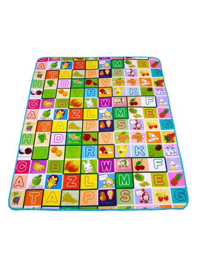EZ Life 2 Sided Thick Kids Soft Play & Crawling Mat Bicycles (120 Cm X 180 Cm) - Image 3
