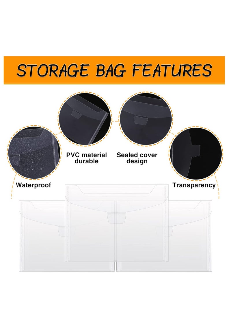 KASTWAVE 20PCS Magnetic Sheets for Dies Storage, Stamp and Die Storage Bag and Rubber Magnetic Sheets, Die Storage Set for Storage Die Cutting、DIY Scrapbooking, Die Cut Storage for Card Making Supplies - Image 4