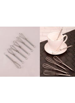 Afili Home 6-Piece Whisk Shaped Tea Spoon, Tea Spoon, Decorative Tea Spoon, Whisk Shaped Mini Tea Spoon  - Image 5