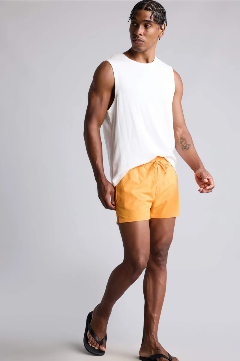 Defacto  Andy Printed Short Swim Shorts for Men | Best Price UAE
