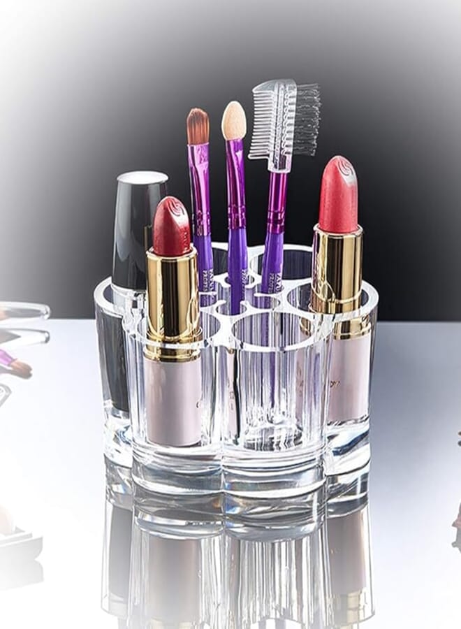 "Makeup Acrylic Organizer: The Practical and Stylish Solution for Organizing Rouge Pens and Makeup Brushes in High-End Style" - Generic